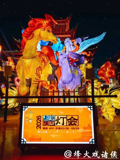 2026上海豫园灯会启幕 开启“最上海”年味 2026上海豫园灯会启幕 开启“最上海”年味